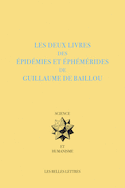 Deux livres des Épidémies et Éphémérides (Les) [édition bilingue]
